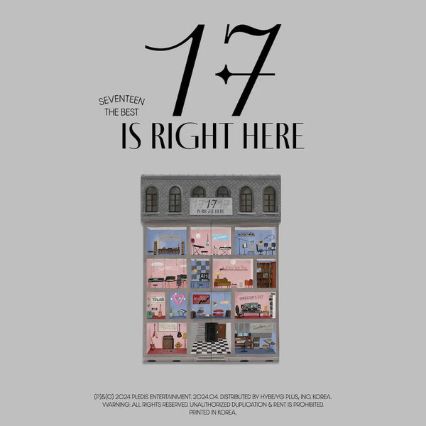 SEVENTEEN - BEST ALBUM [17 IS RIGHT HERE] – Kpop Story US