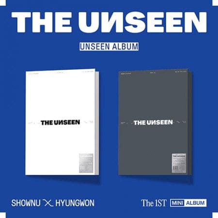 SHOWNU X HYUNGWON - 1st Mini Album THE UNSEEN (Limited Edition)