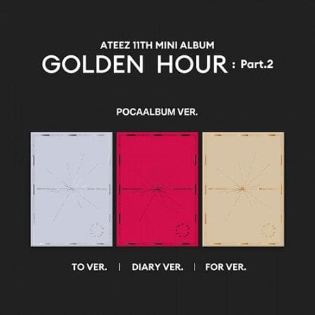 ATEEZ - 11th Mini Album [GOLDEN HOUR : Part.2] (POCAALBUM VER.)