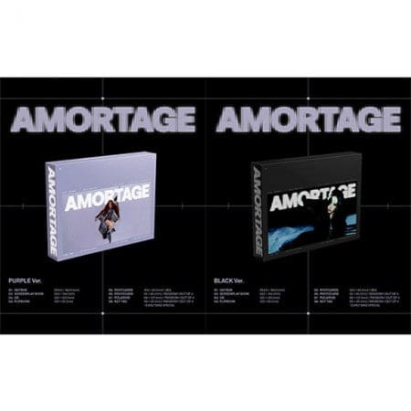 JISOO - Mini Album [AMORTAGE] EXCLUSIVE EDITION