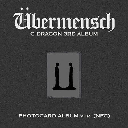 G-DRAGON - 3RD ALBUM [Übermensch] PHOTOCARD ALBUM ver. (NFC)+POB