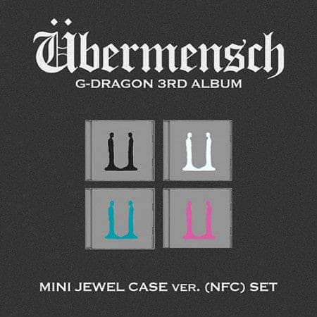 G-DRAGON - 3RD ALBUM [Übermensch] MINI JEWEL ver.SET (NFC)