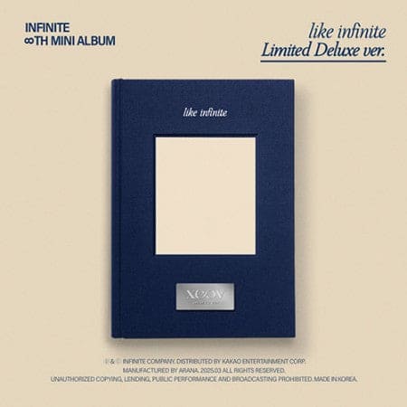 INFINITE - 8th Mini Album [LIKE INFINITE] (Limited Deluxe ver.)