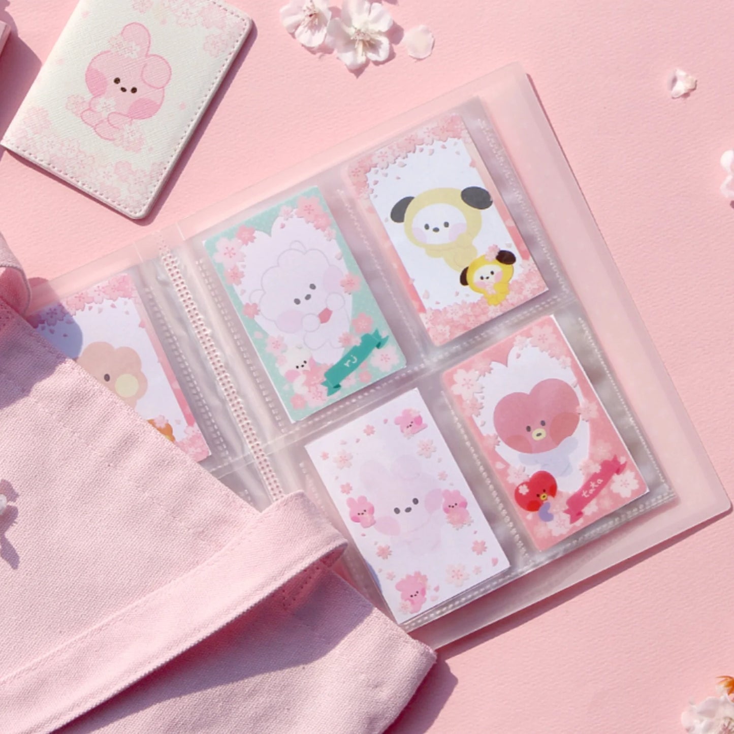 BT21 Cherry Blossom Photo Card Frame