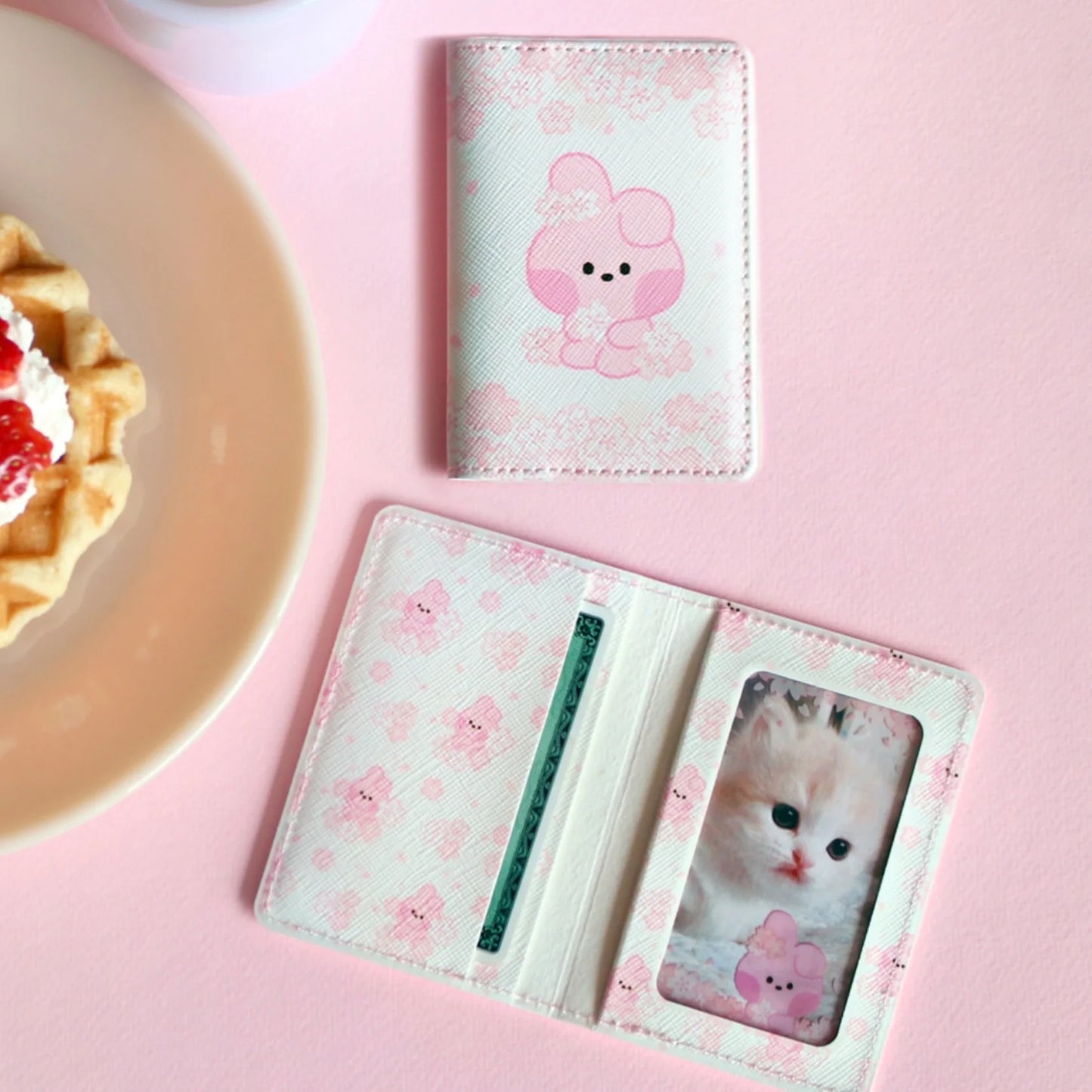 BT21 Cherry Blossom Card Case