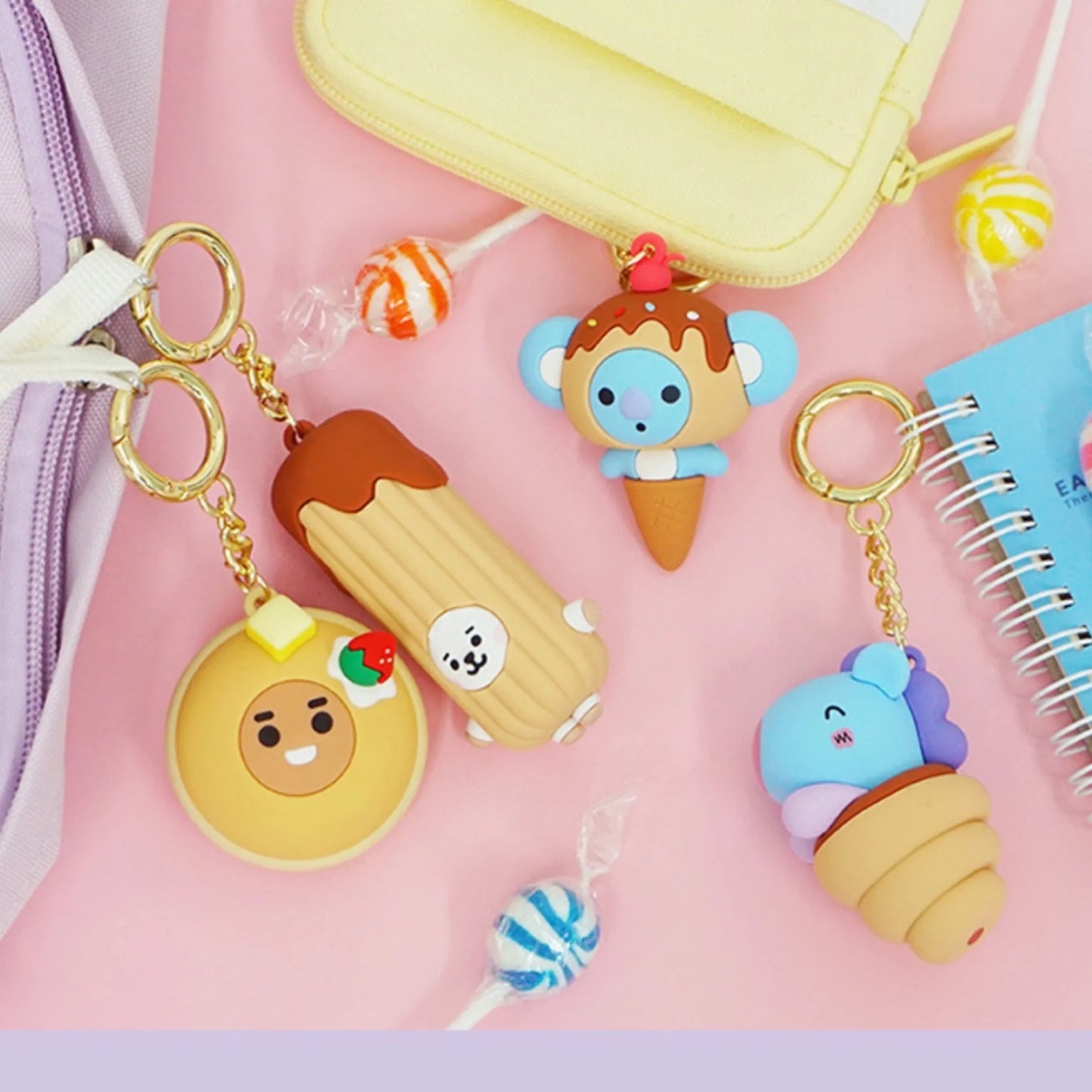 BT21 Sweet Things Keyring