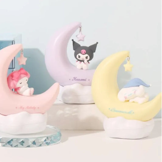 Sanrio Moon Shaped Desk Light