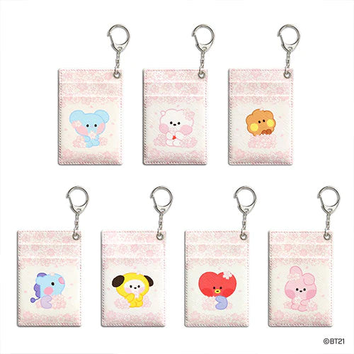 BT21 Cherry Blossom Card Holder