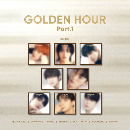 ATEEZ - 10th Mini Album [GOLDEN HOUR : Part.1] (Digipak VER.)