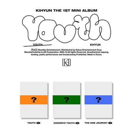 KIHYUN - 1st Mini Album [YOUTH]