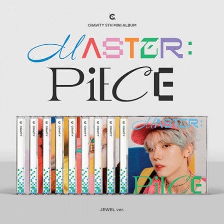 CRAVITY - MASTER PIECE 5TH MINI ALBUM (JEWEL VER.) RANDOM VER. LIMITED