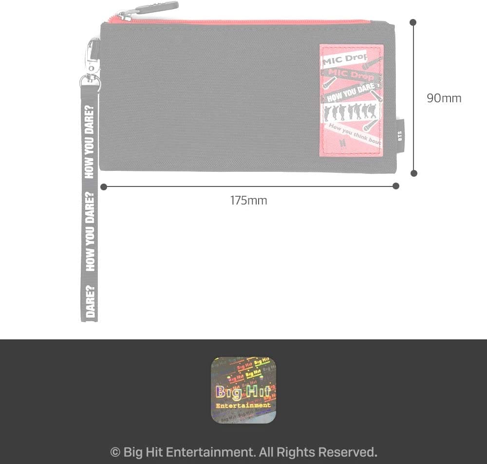 BTS Official MD MIC Drop Cable Pouch