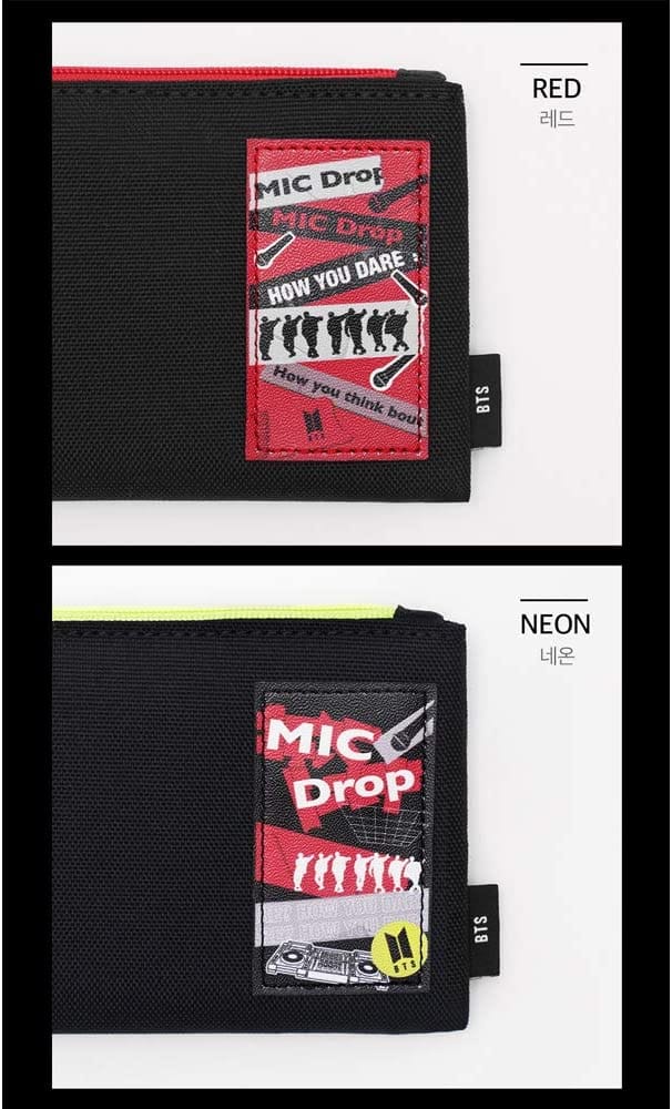 BTS Official MD MIC Drop Cable Pouch