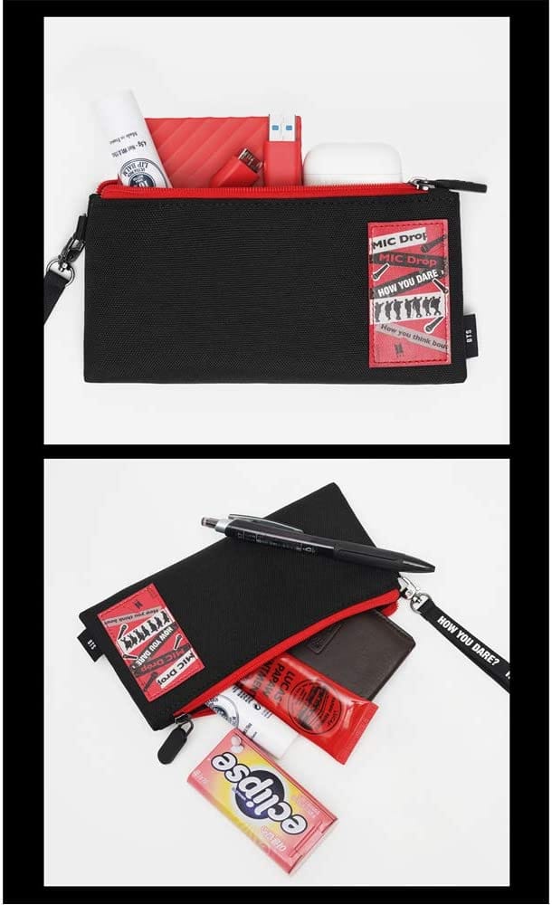 BTS Official MD MIC Drop Cable Pouch