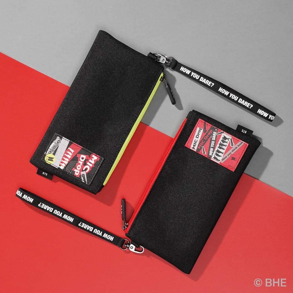 BTS Official MD MIC Drop Cable Pouch