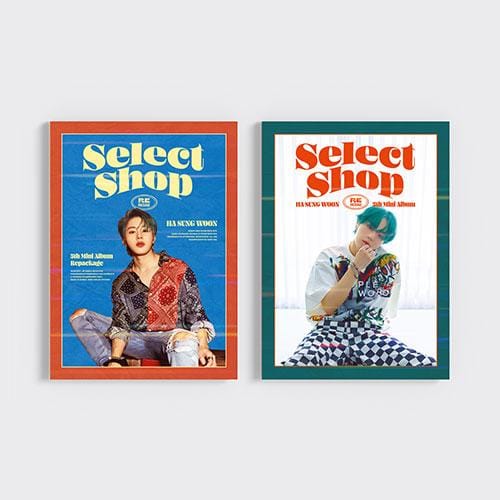 HA SUNG WOON - 5th Mini Repackage album [Select Shop] - Kpop Story US