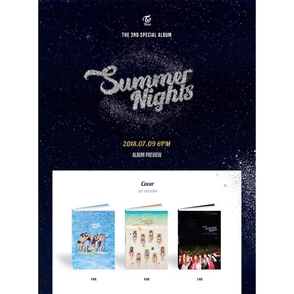 TWICE 2nd Special Album - [SUMMER NIGHTS] - Kpop Story US