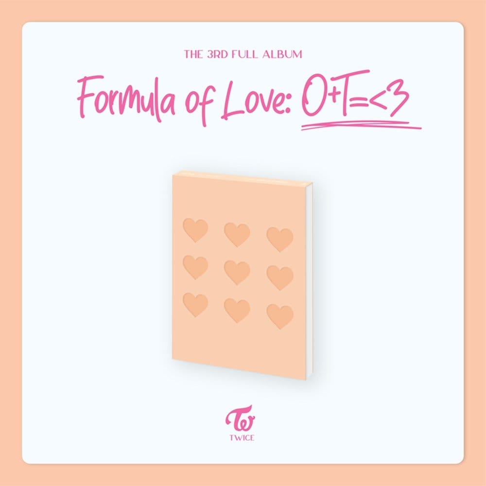 TWICE - 3rd Album [Formula of Love: O+T=<3] - Kpop Story US